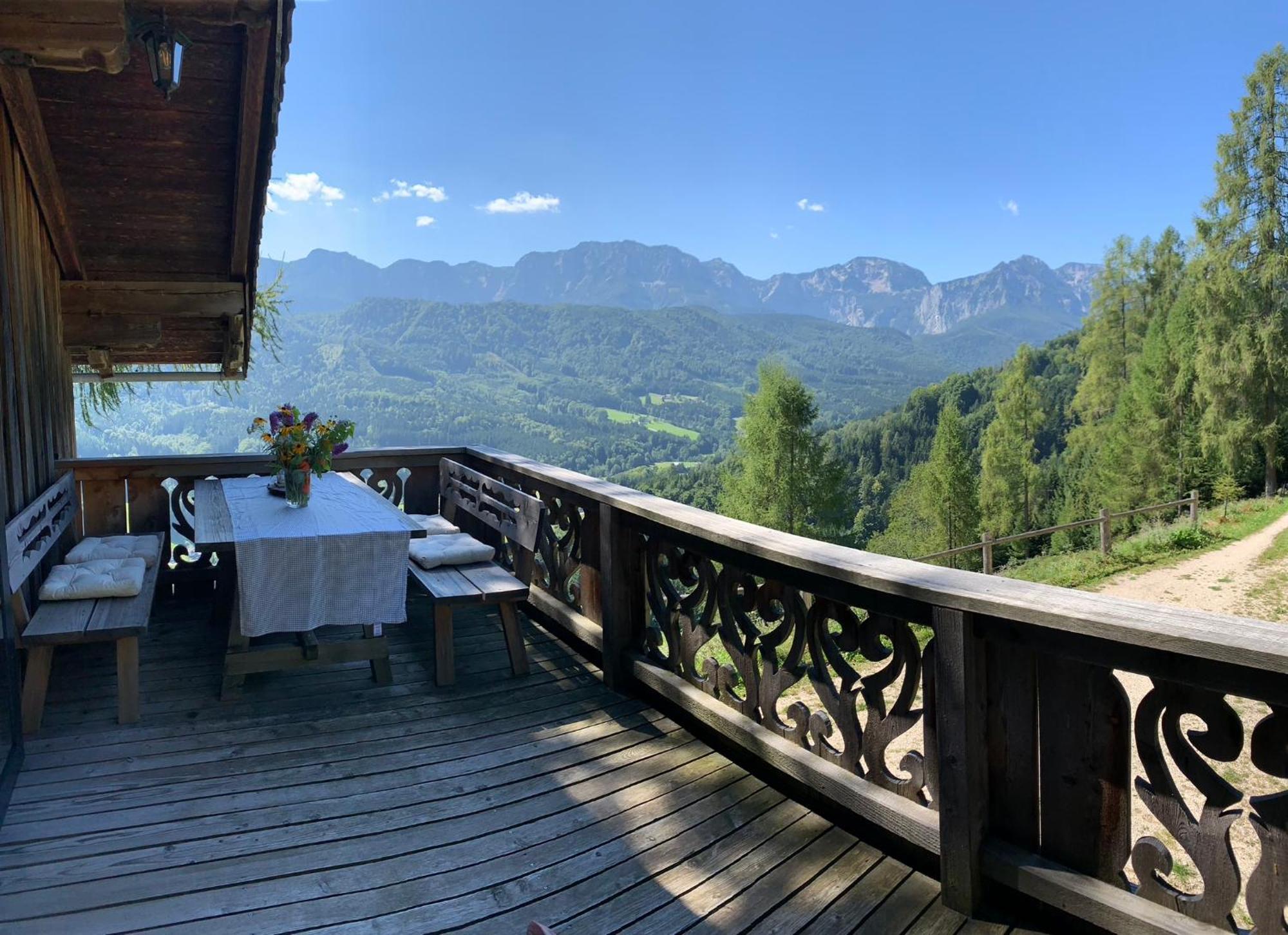 Kreitalm - Kraftplatz Im Salzkammergut Neukirchen  外观 照片